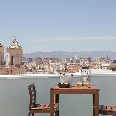 C77 - Romantic Studio In The Center With Terrace Málaga